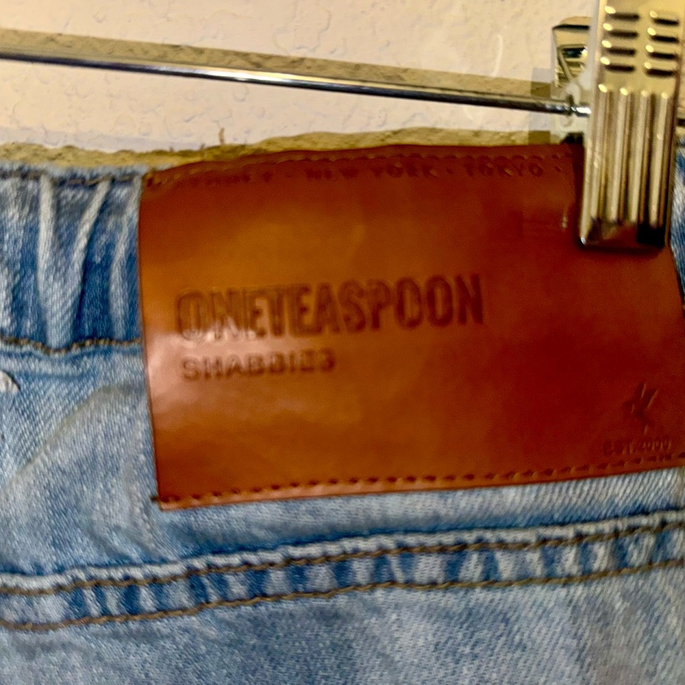 One Teaspoon Shabbies Drawsting Boyfriend jean -like new! - Picture 10 of 13